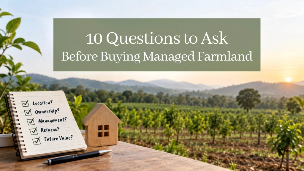 10 questions to ask before buying farmland
