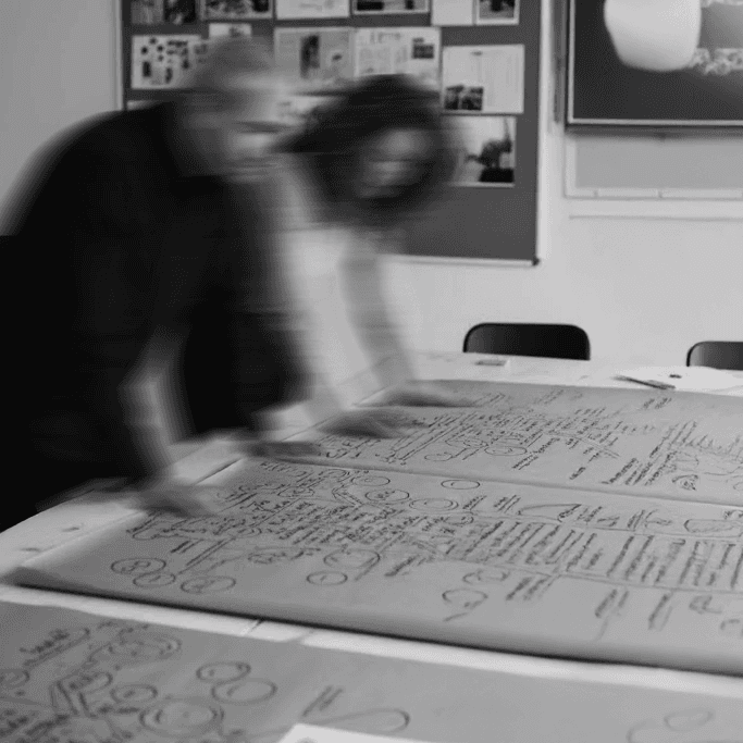 white and black wall tiles