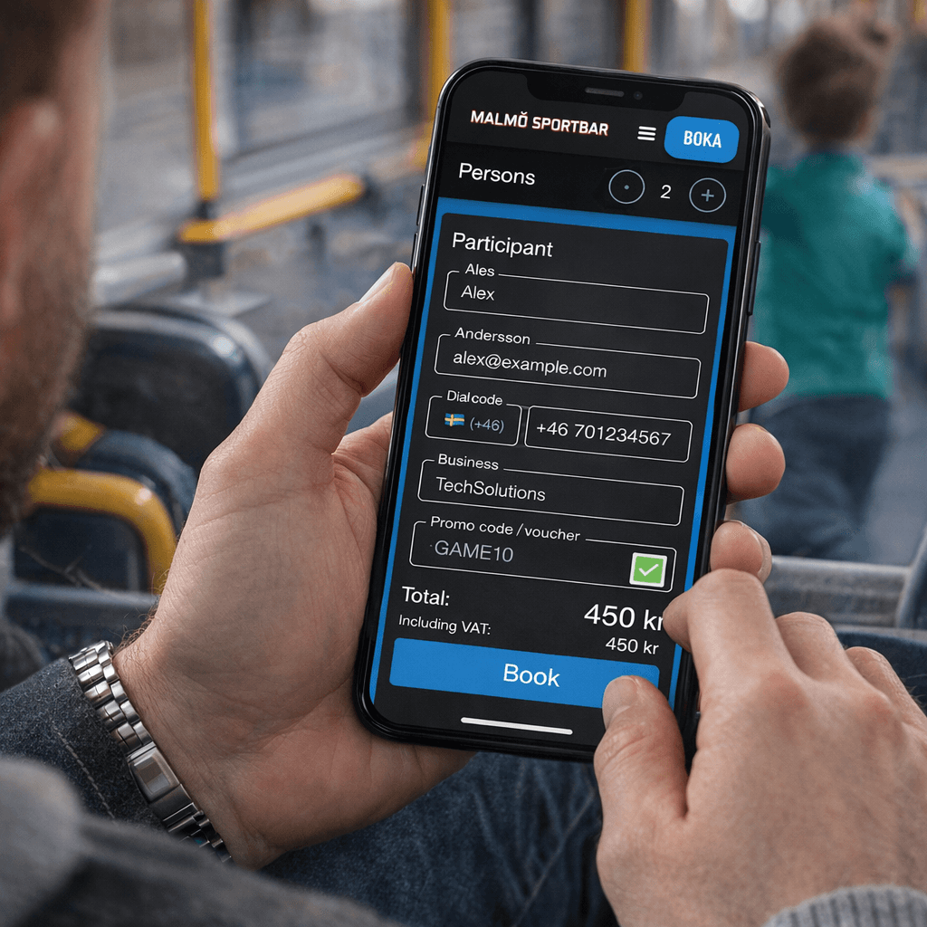 Make group bookings easier to complete