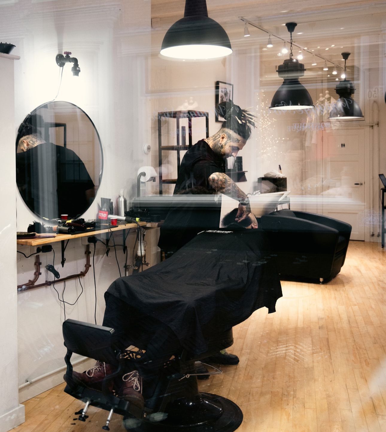 your father house hairdresser barber cuts barcelona harleem