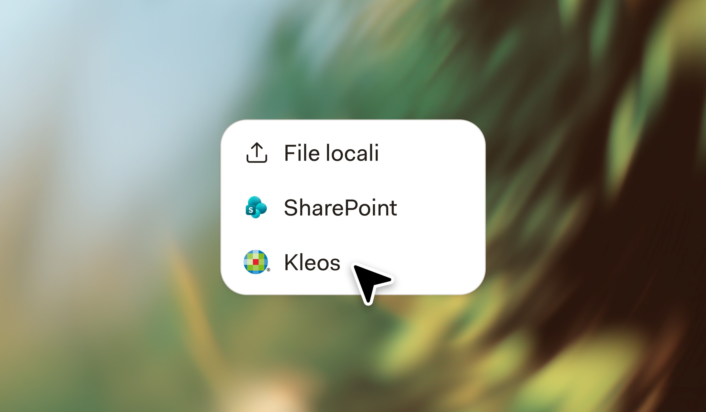 kleos enabling visual