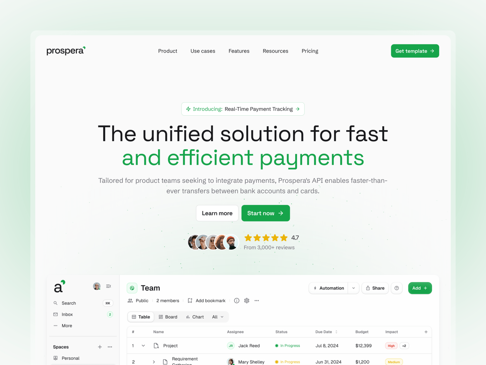 Modern Framer Template for Payment Platforms