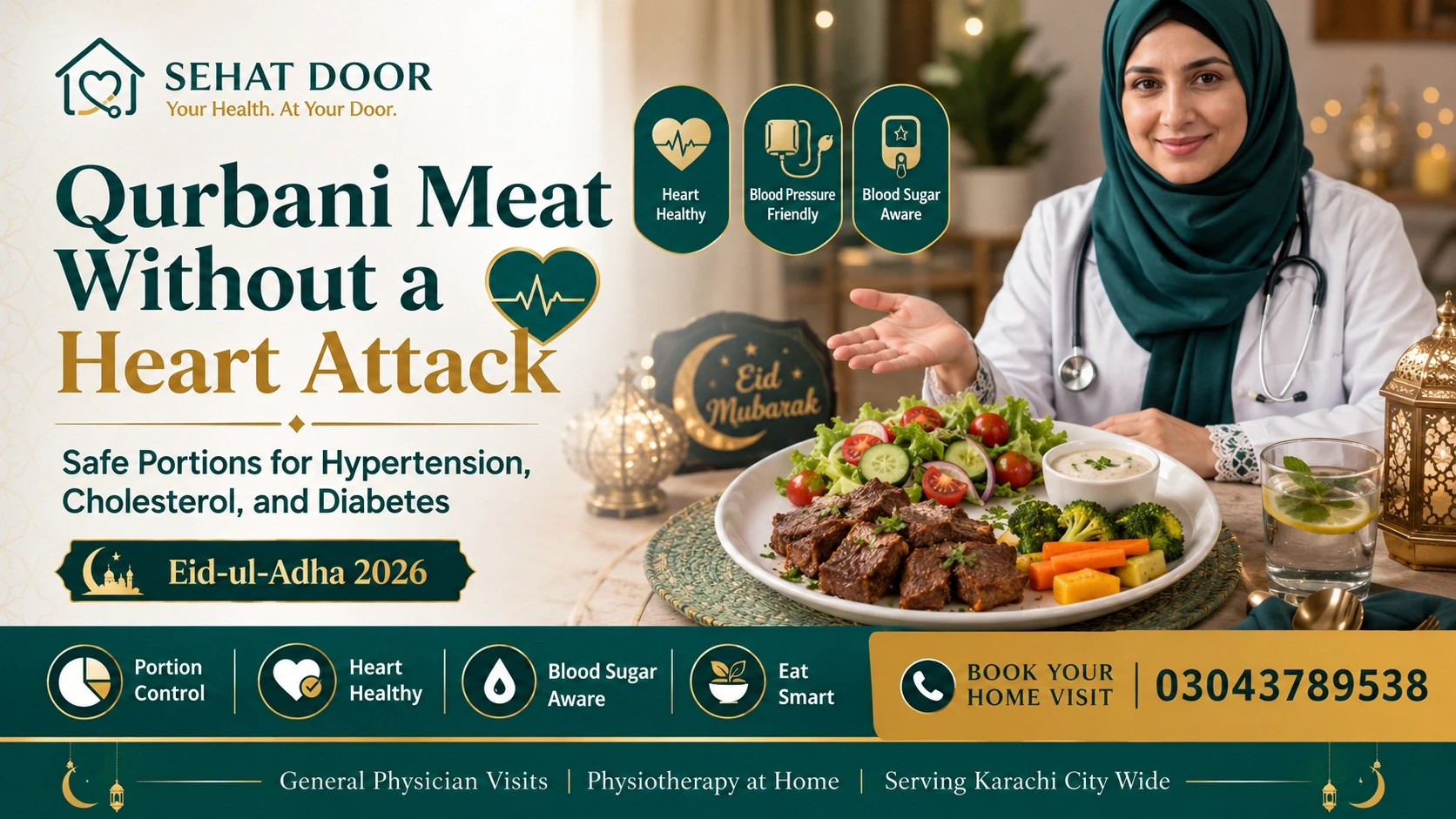 Qurbani meat without a heart attack