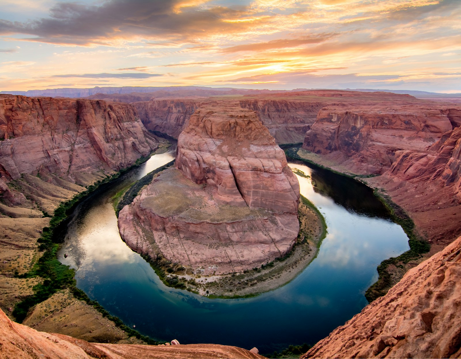 Horseshoe Bend, ten minutes from town.