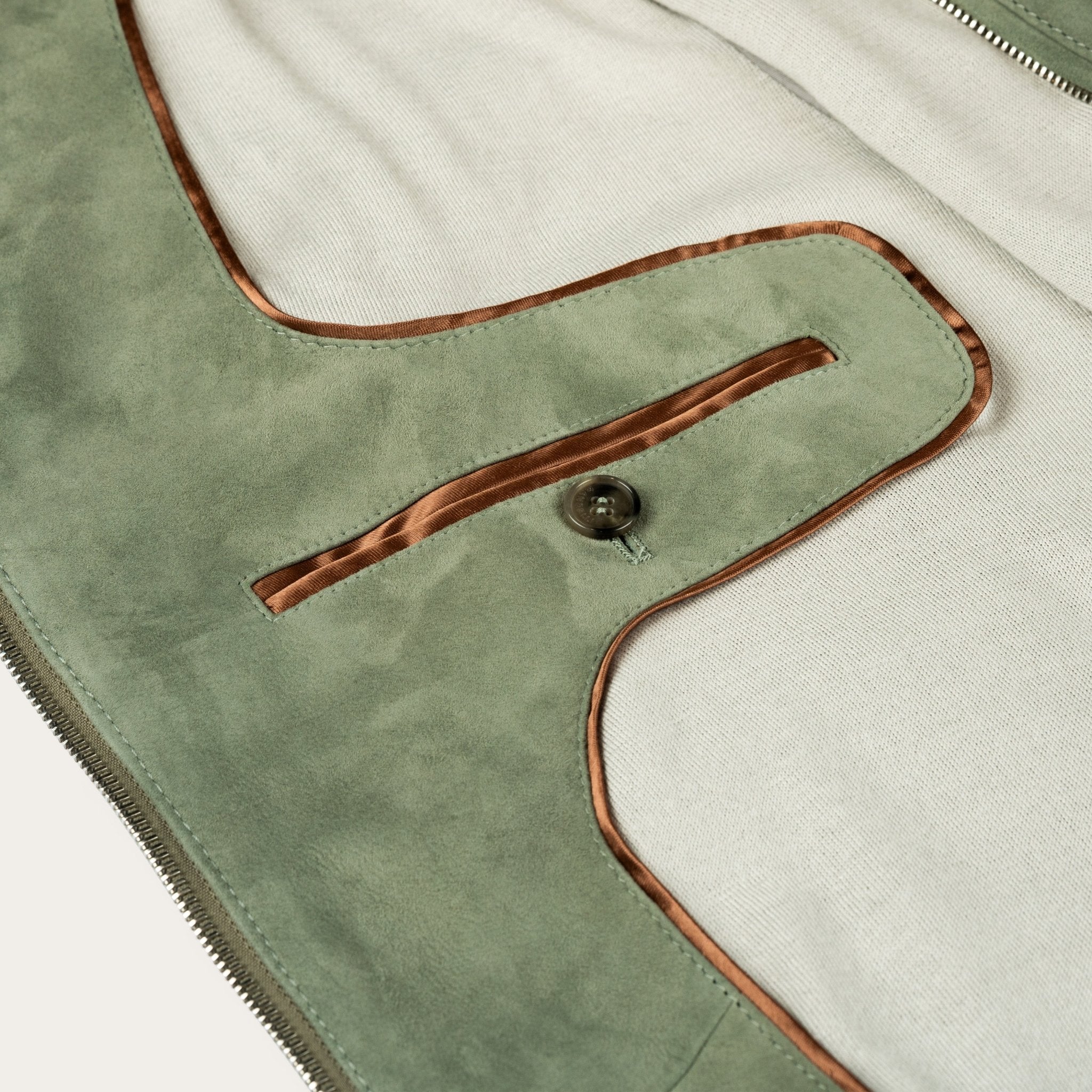 Summer Suede Bomber Jacket - Mandelli UK