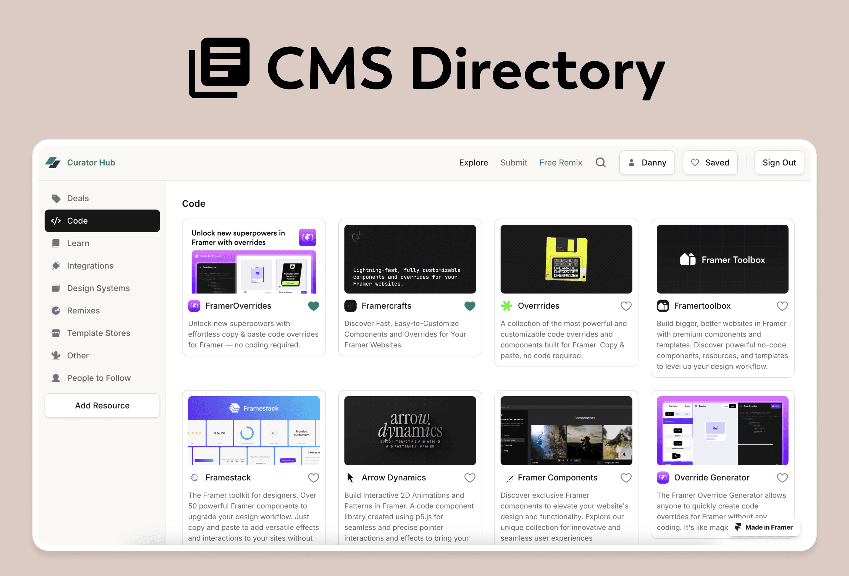 CuratorHub