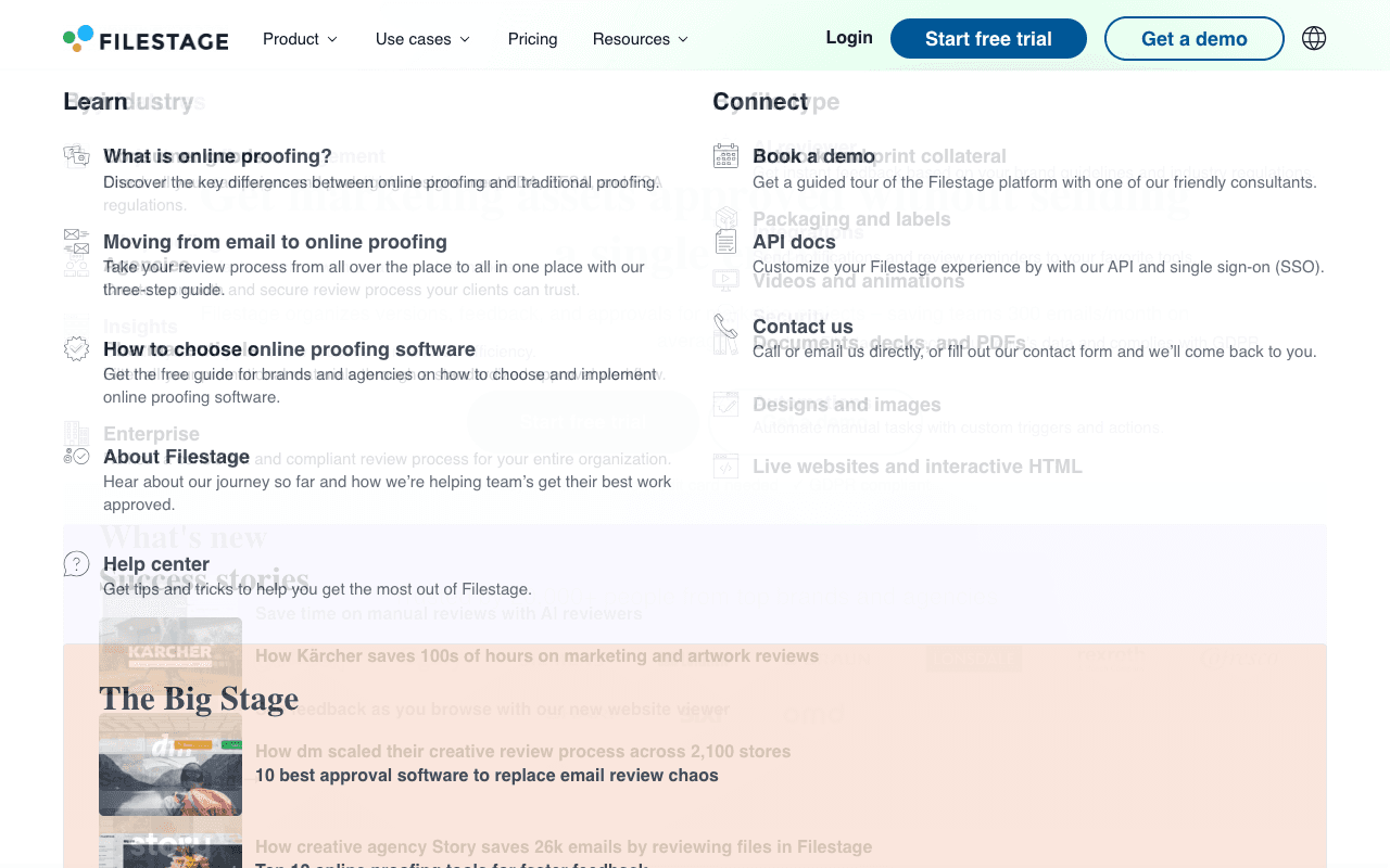 Filestage екранна снимка