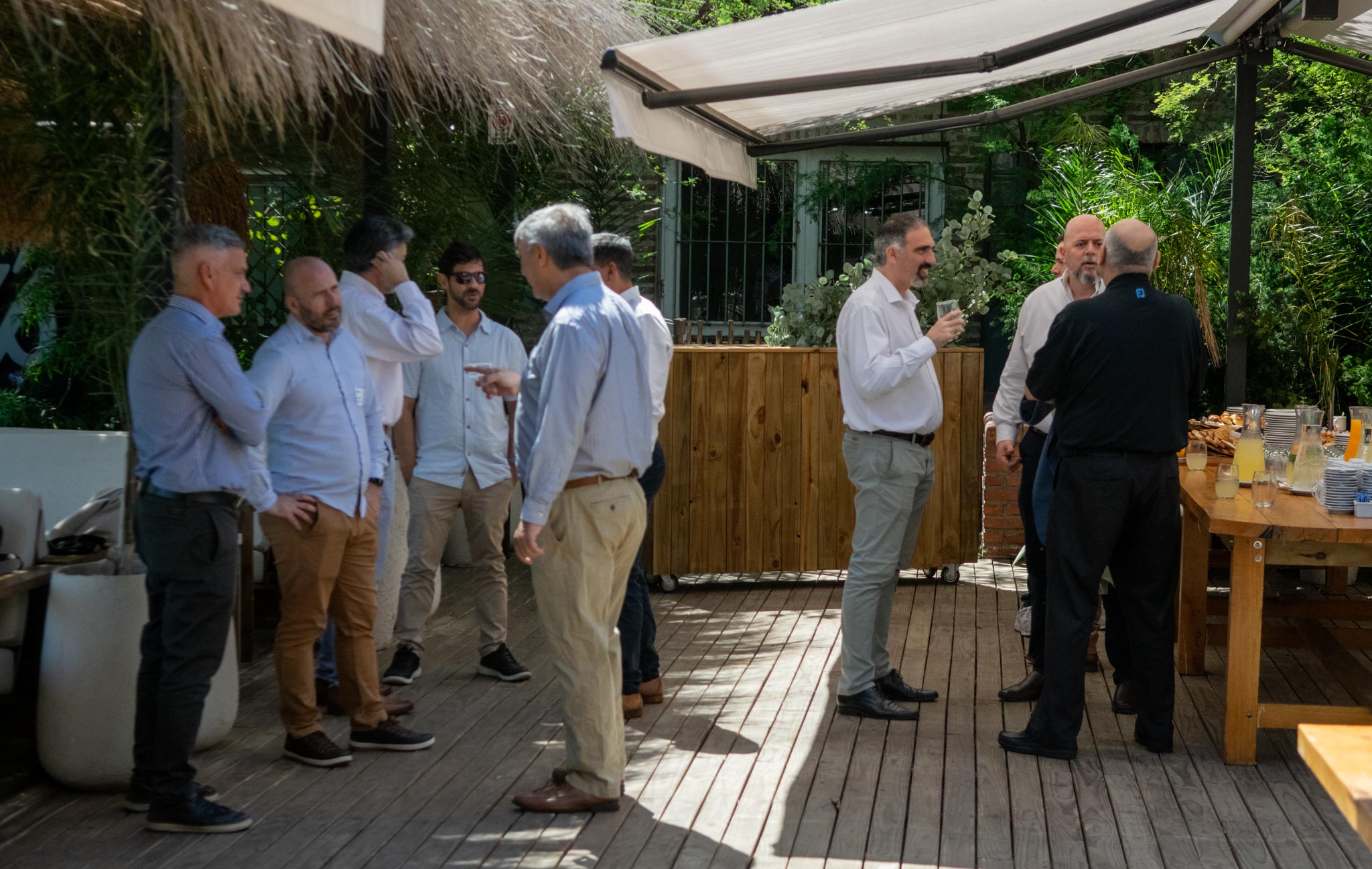 Business Presentation with Interactive Video Call