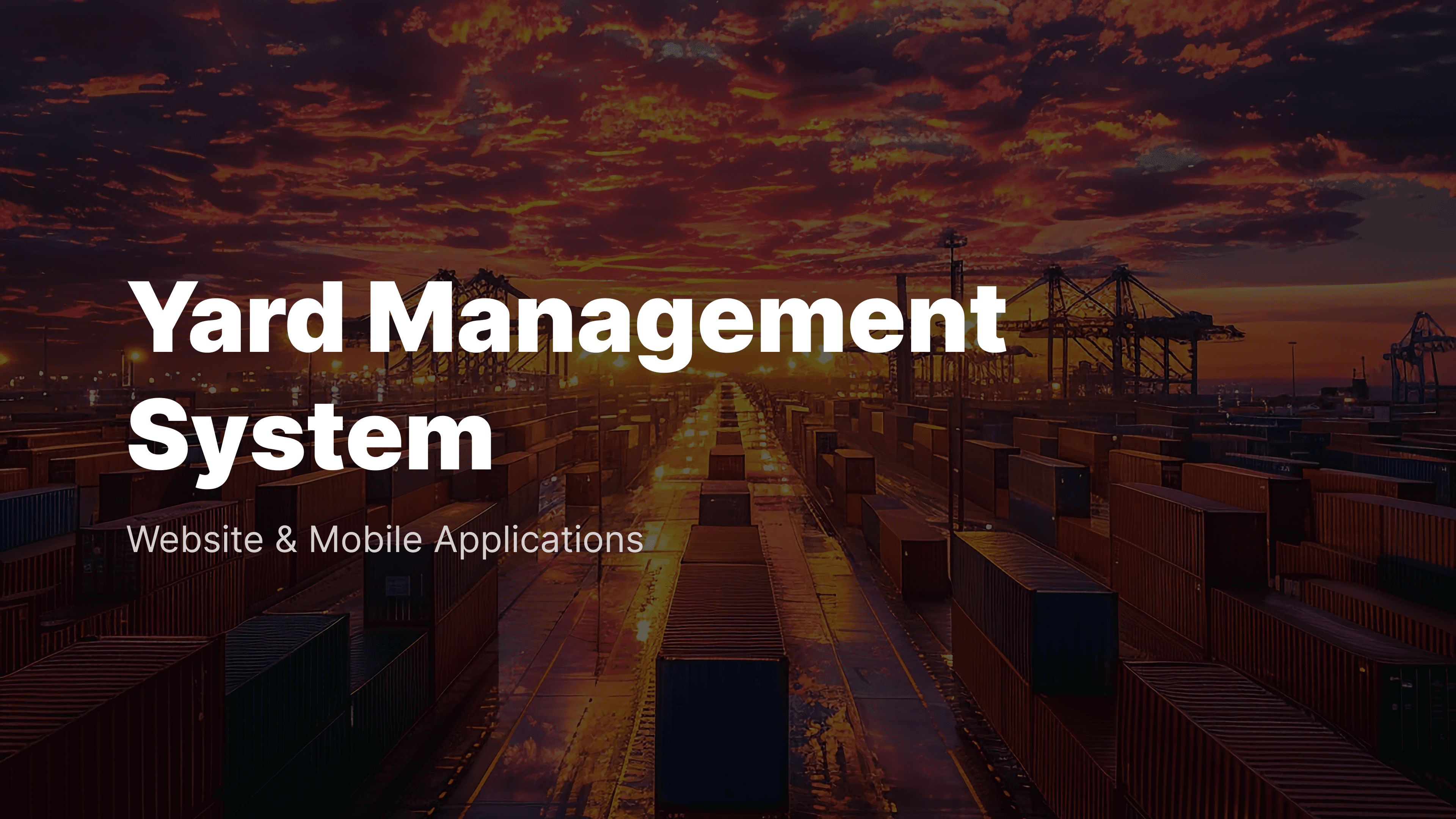 Yard Management System