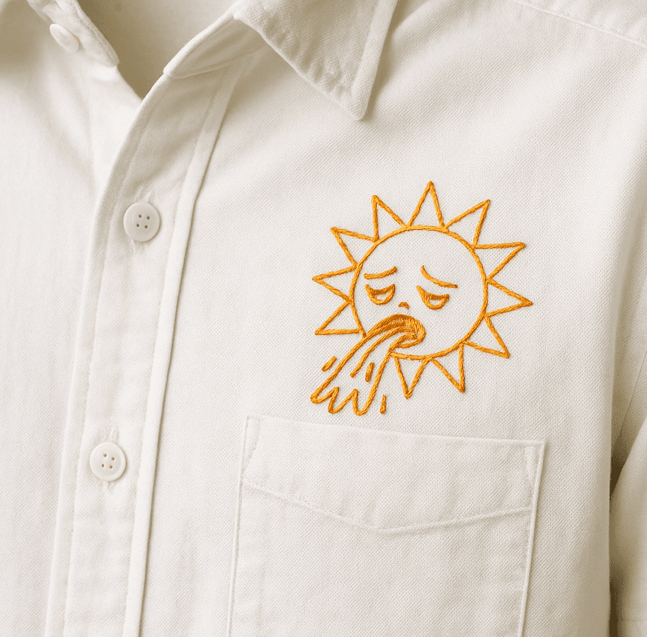 Drunk sun vomit 