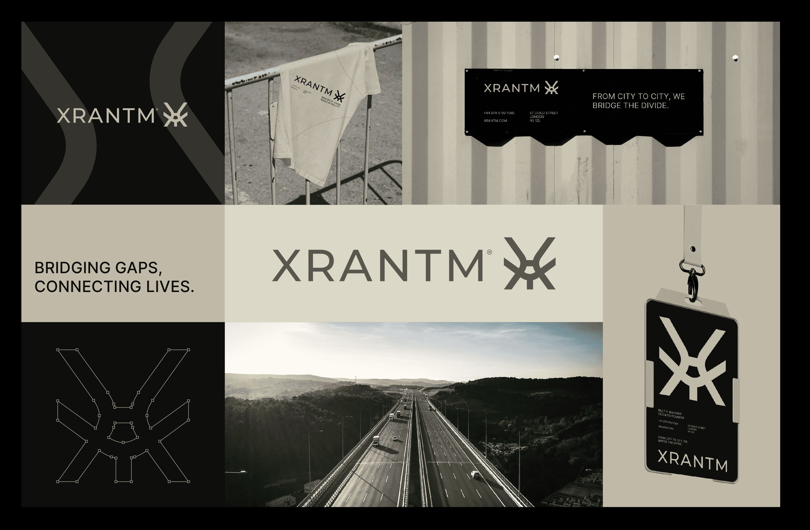 brand identity for a Sustainable Infrastructure and Road Construction Company.