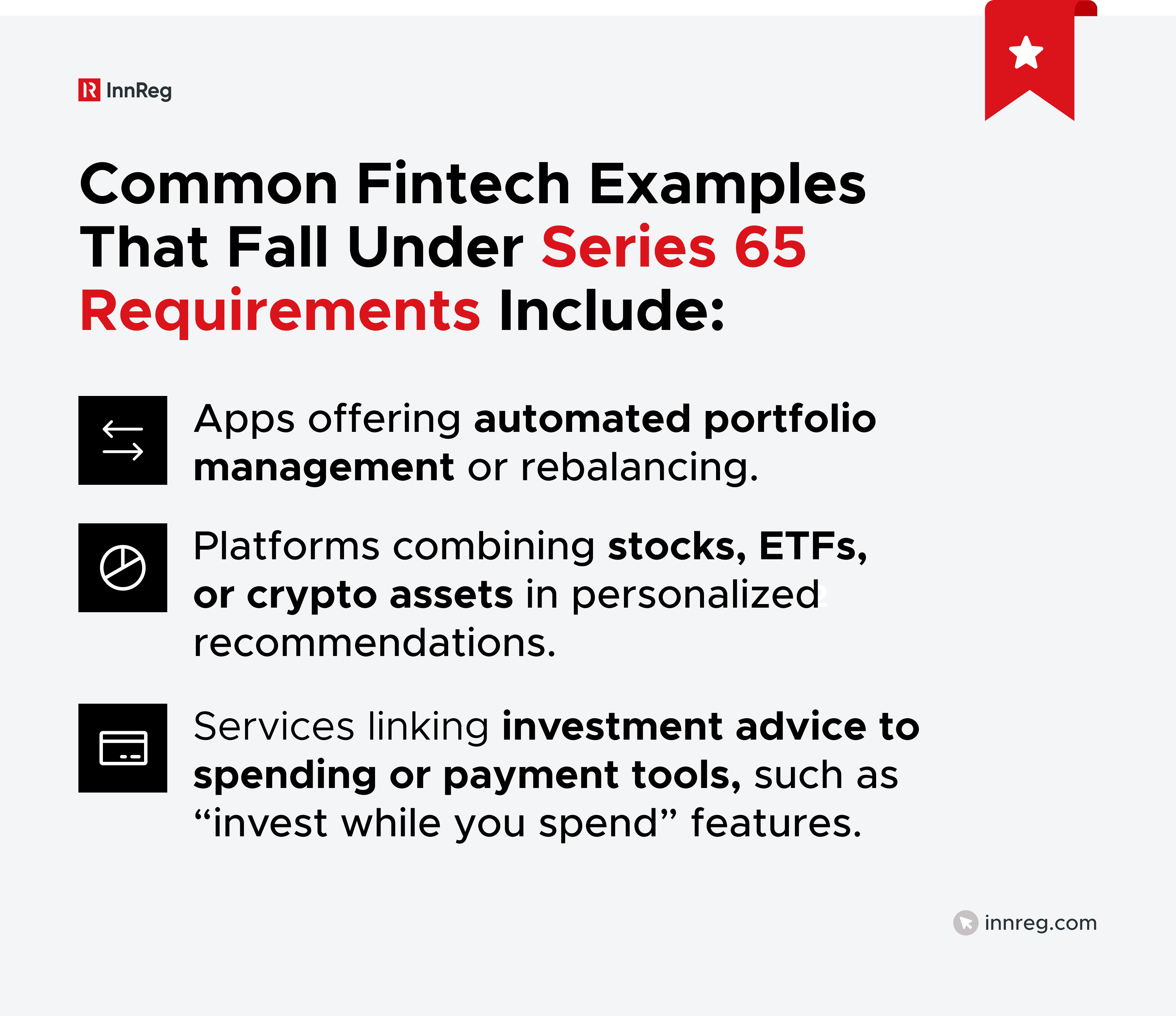 Common Fintech Examples that Fall Under Series 65 Requirements