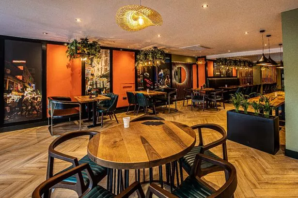 inside the golpo restaurant