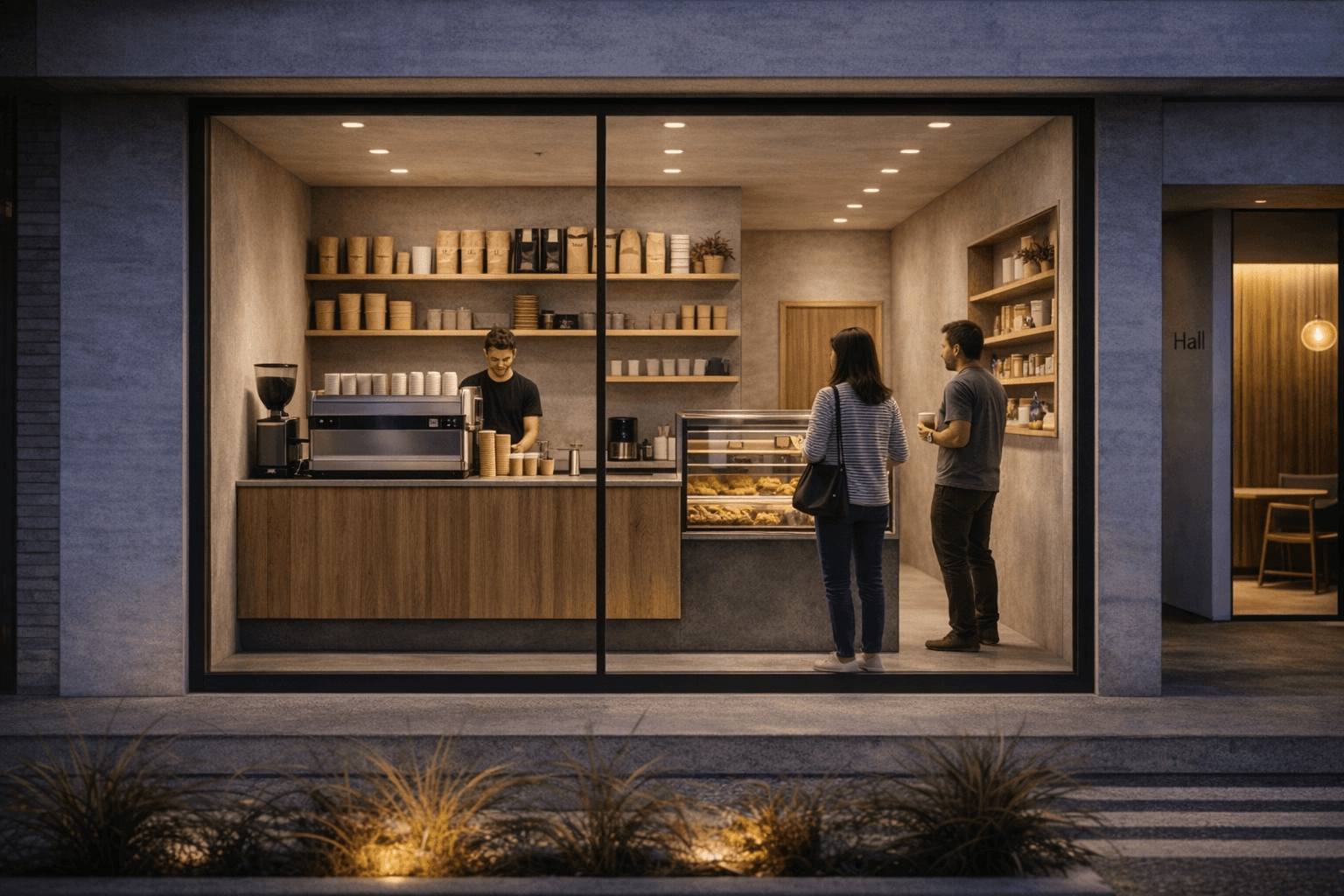 A man learning to surf