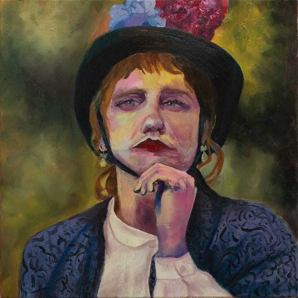 'Zelfportret' door Kunstenaar Nena Shaw