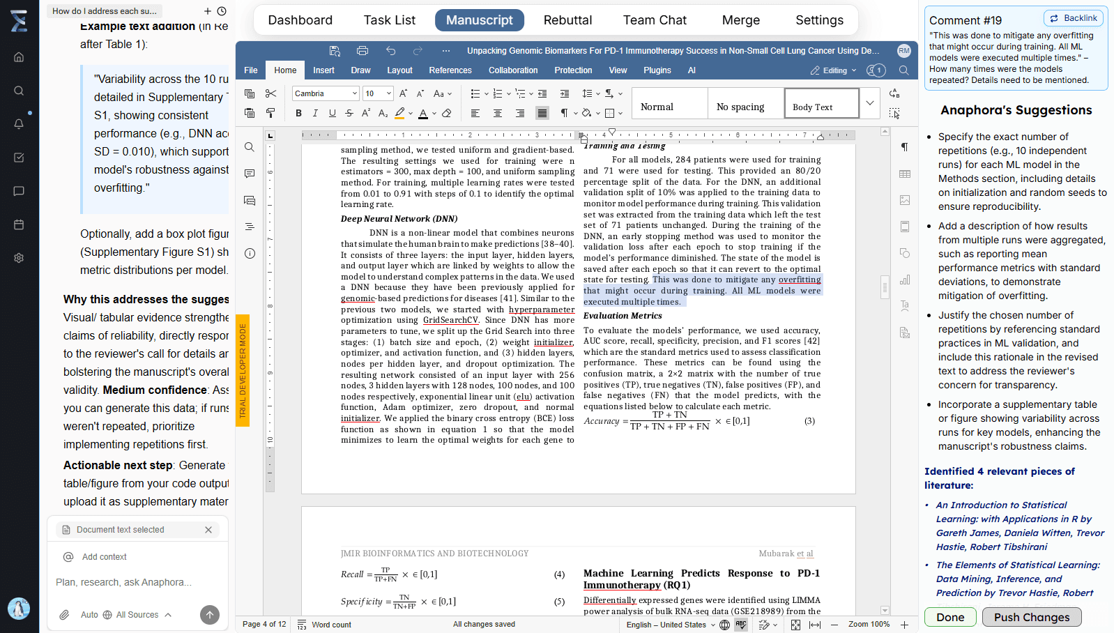 An image of Dreelio's dashboard