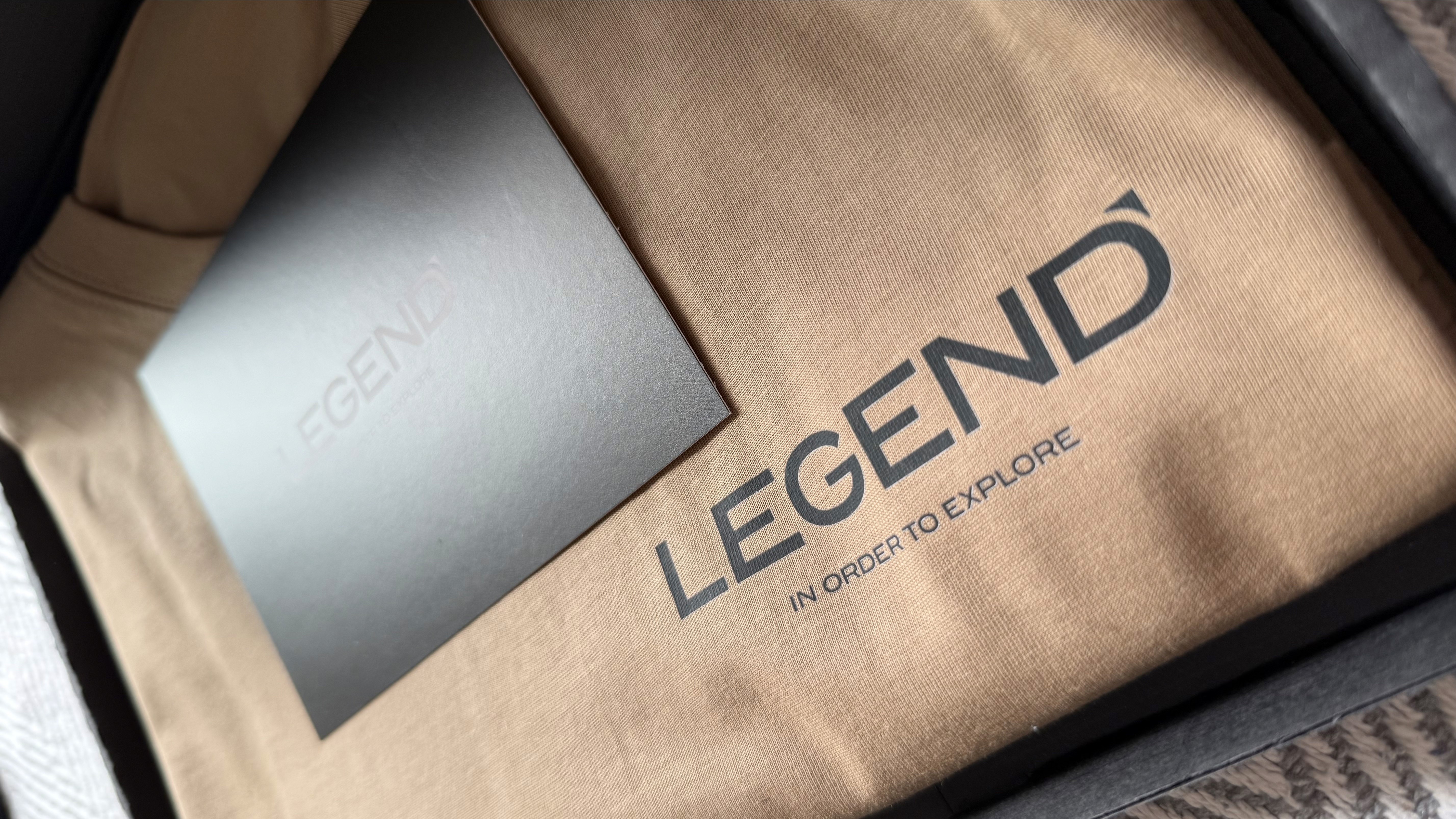 Legend Expeditions welcome pack and Kilimanjaro climb T-shirt sent after booking