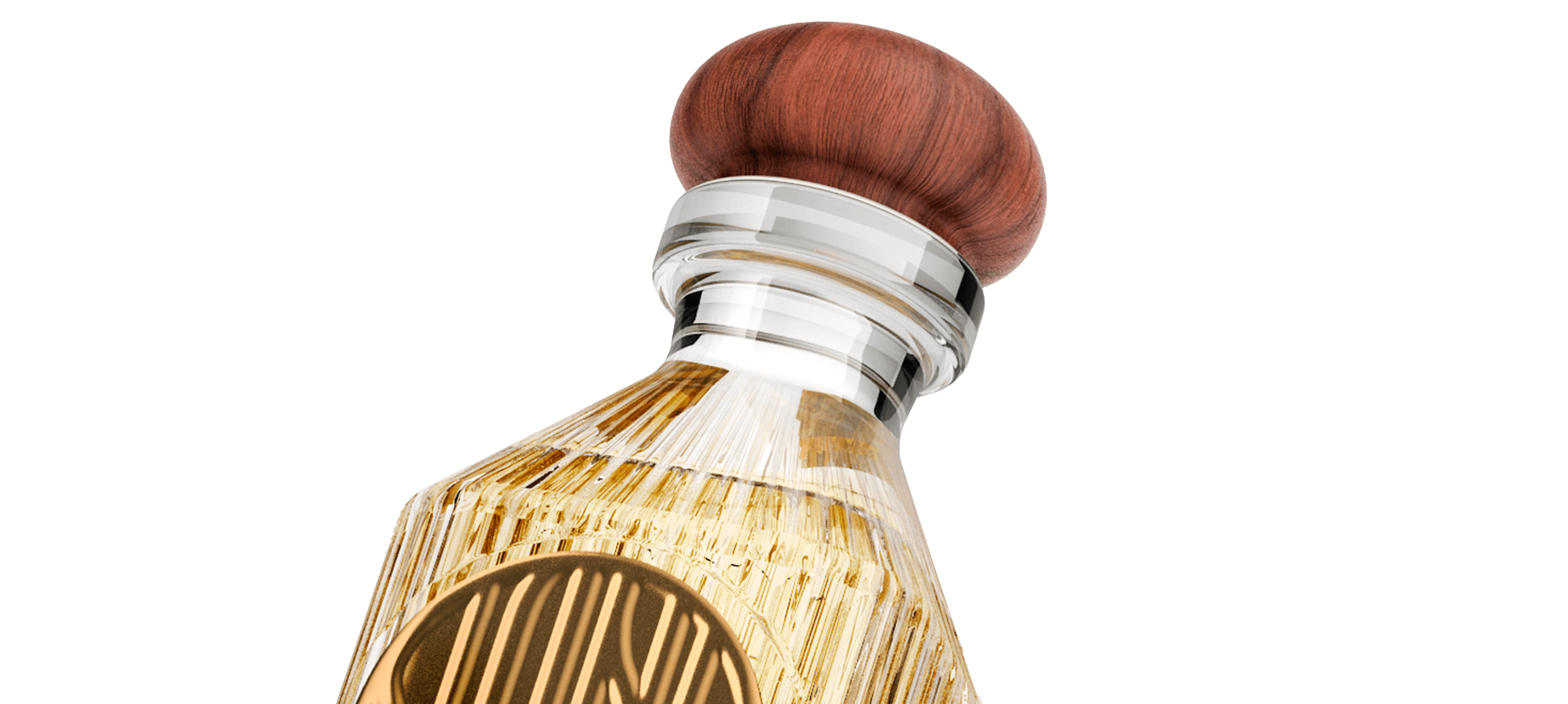 A black and white photo of a hand holding a tennis ball against a plain background.