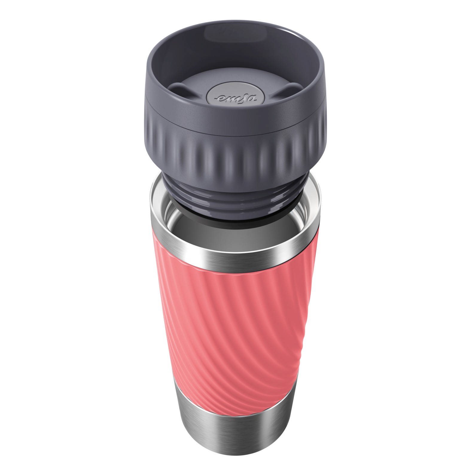 Emsa Thermobecher Twist von Oben rot