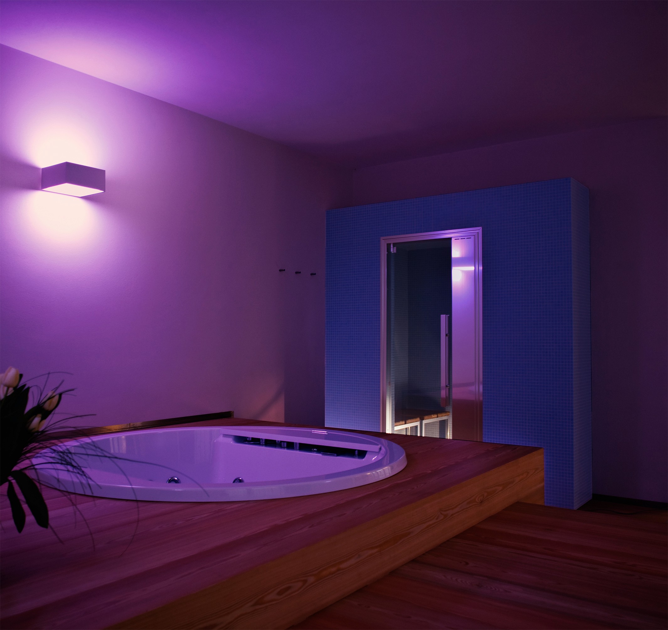 area benessere idromassaggio sauna