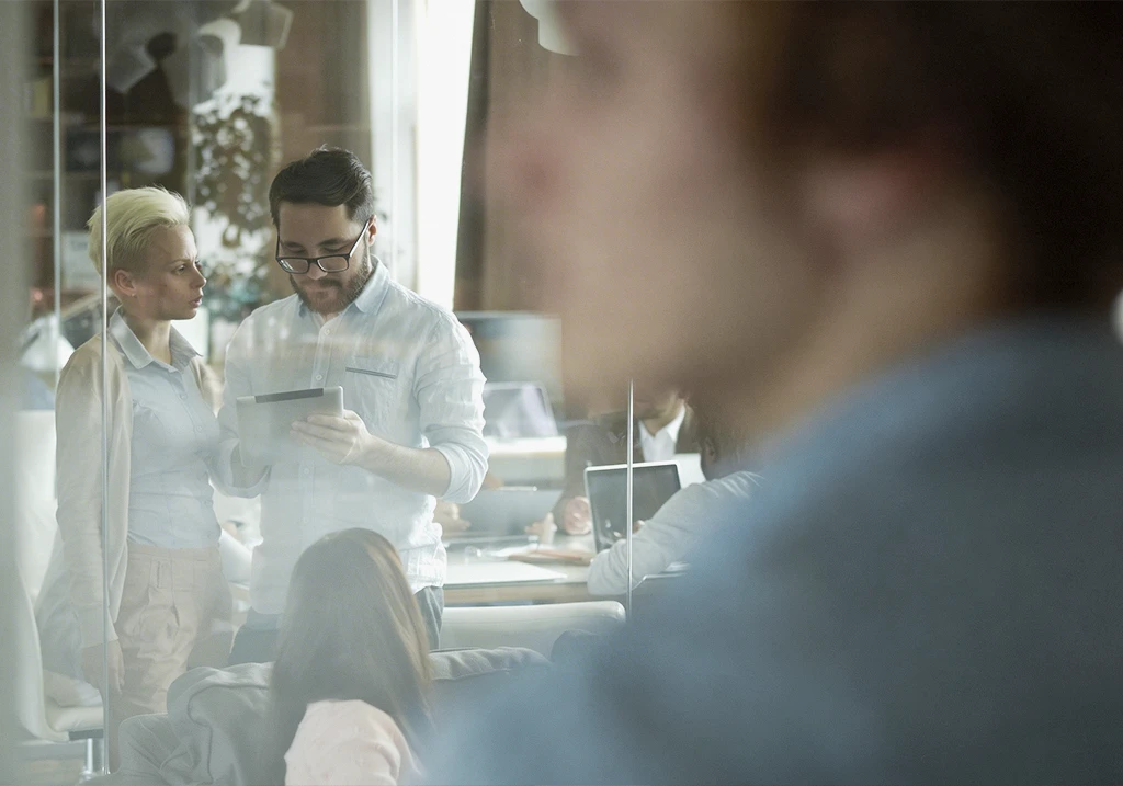 Photo of a company team