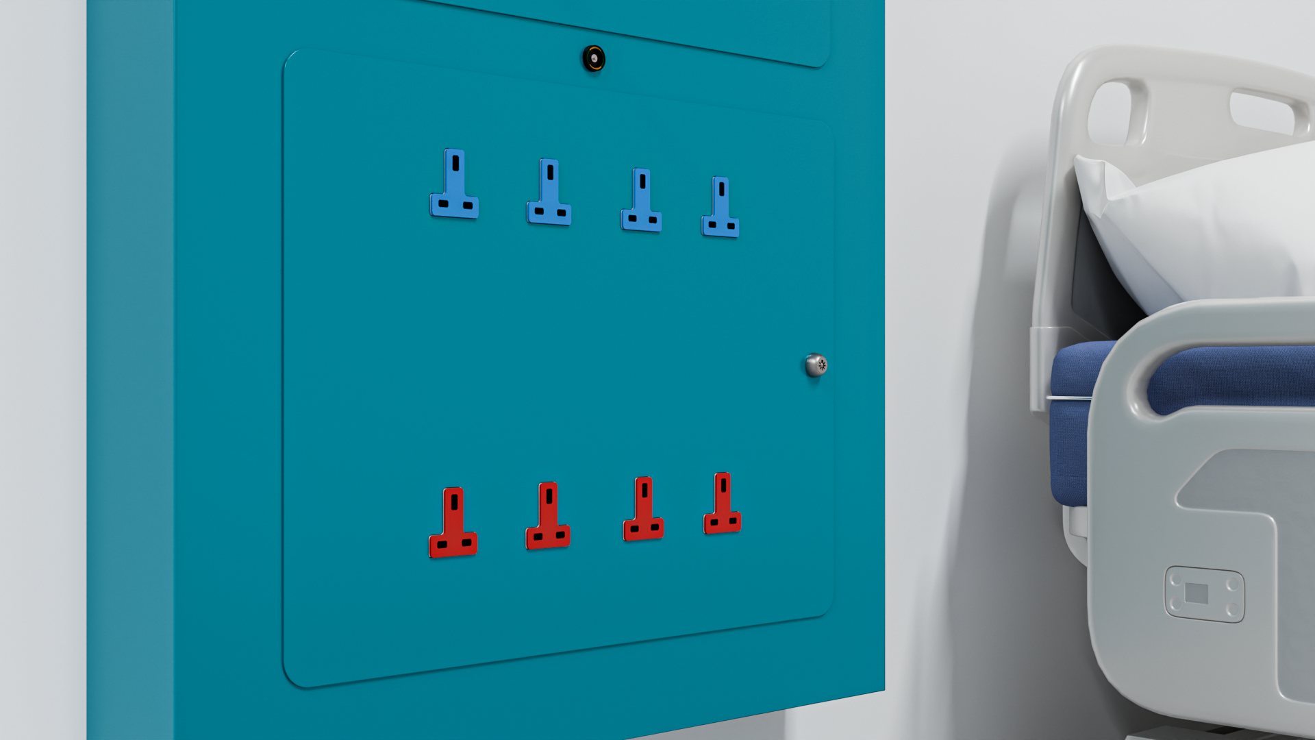 The Hygipod MSU, highlighting its key features