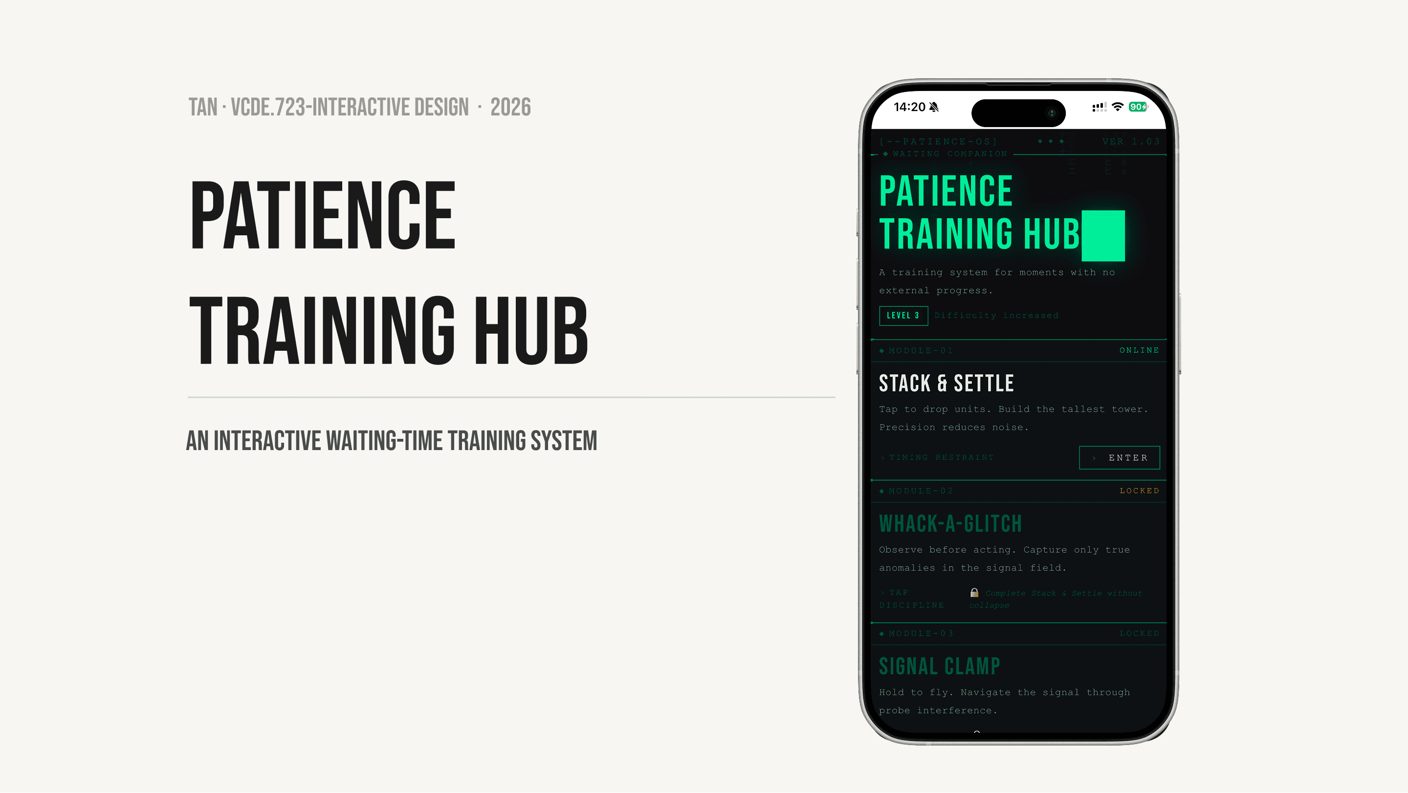Patience Training Hub