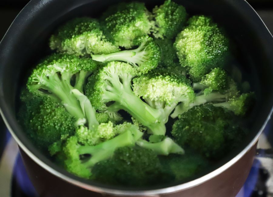 Sbianchire i broccoli