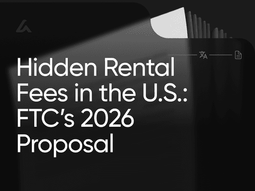 Hidden Rental Fees in the U.S.: FTC’s 2026 Proposal