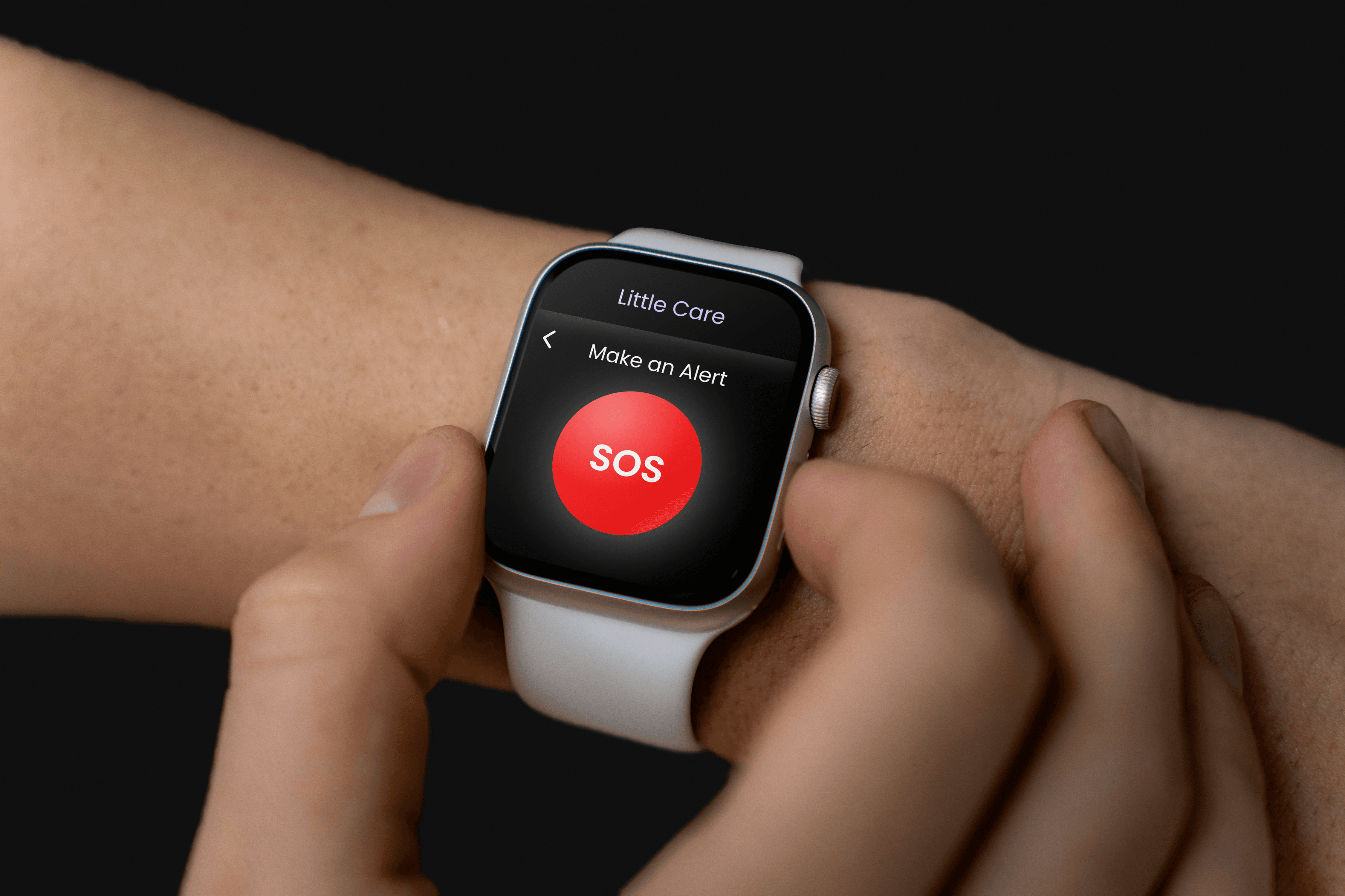 One-touch SOS for critical situations.