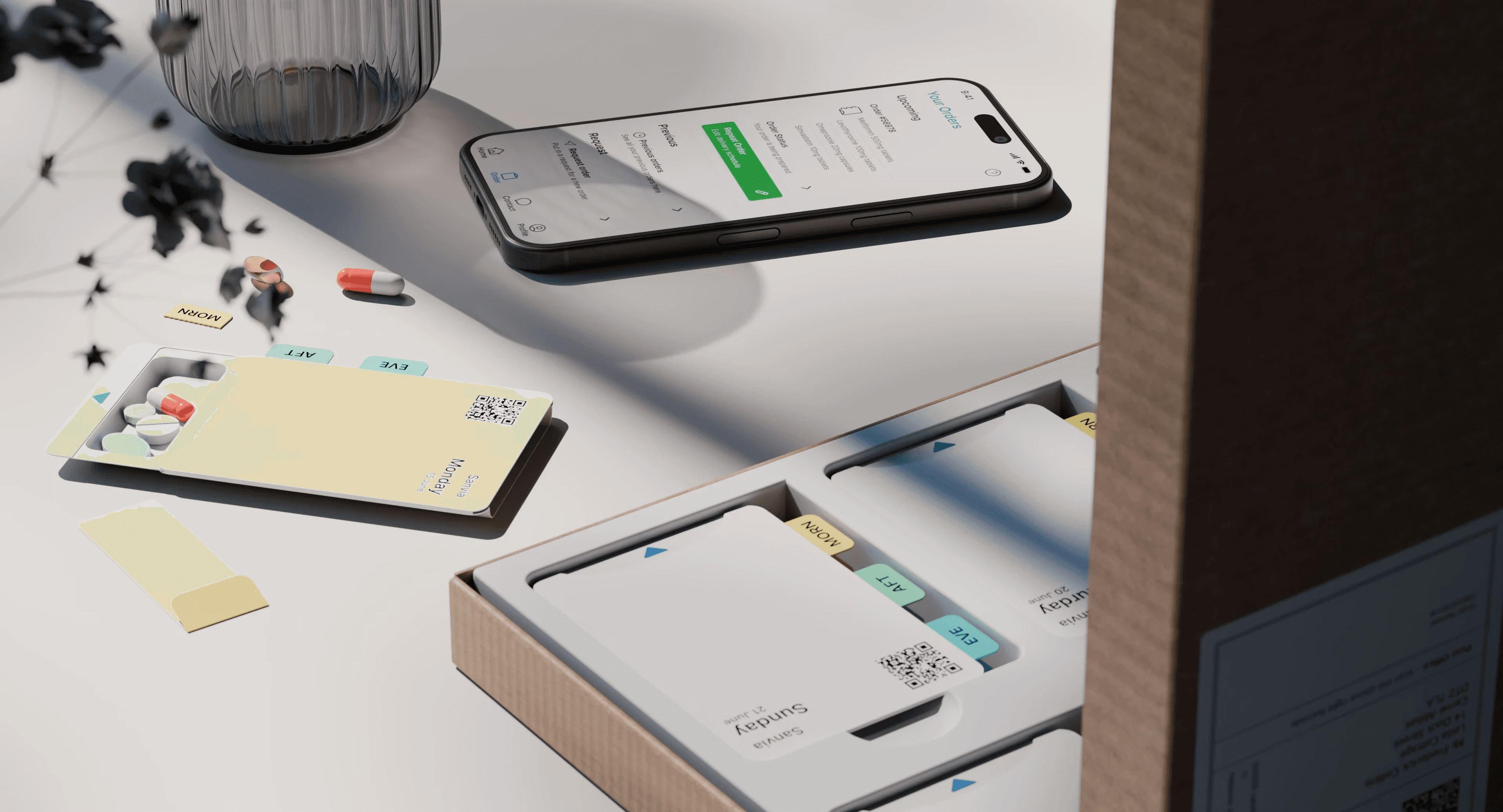 Close up hero shot of solution.