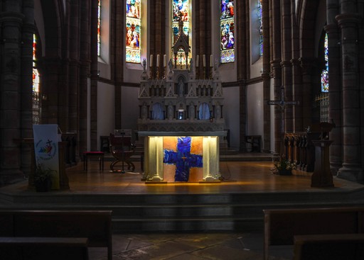 L'autel de l'église d'Espalion
