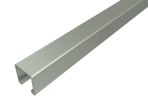 Atkore Unistrut modular metal framing channel for supporting conduit cable tray and mechanical systems in commercial and industrial projects in British Columbia