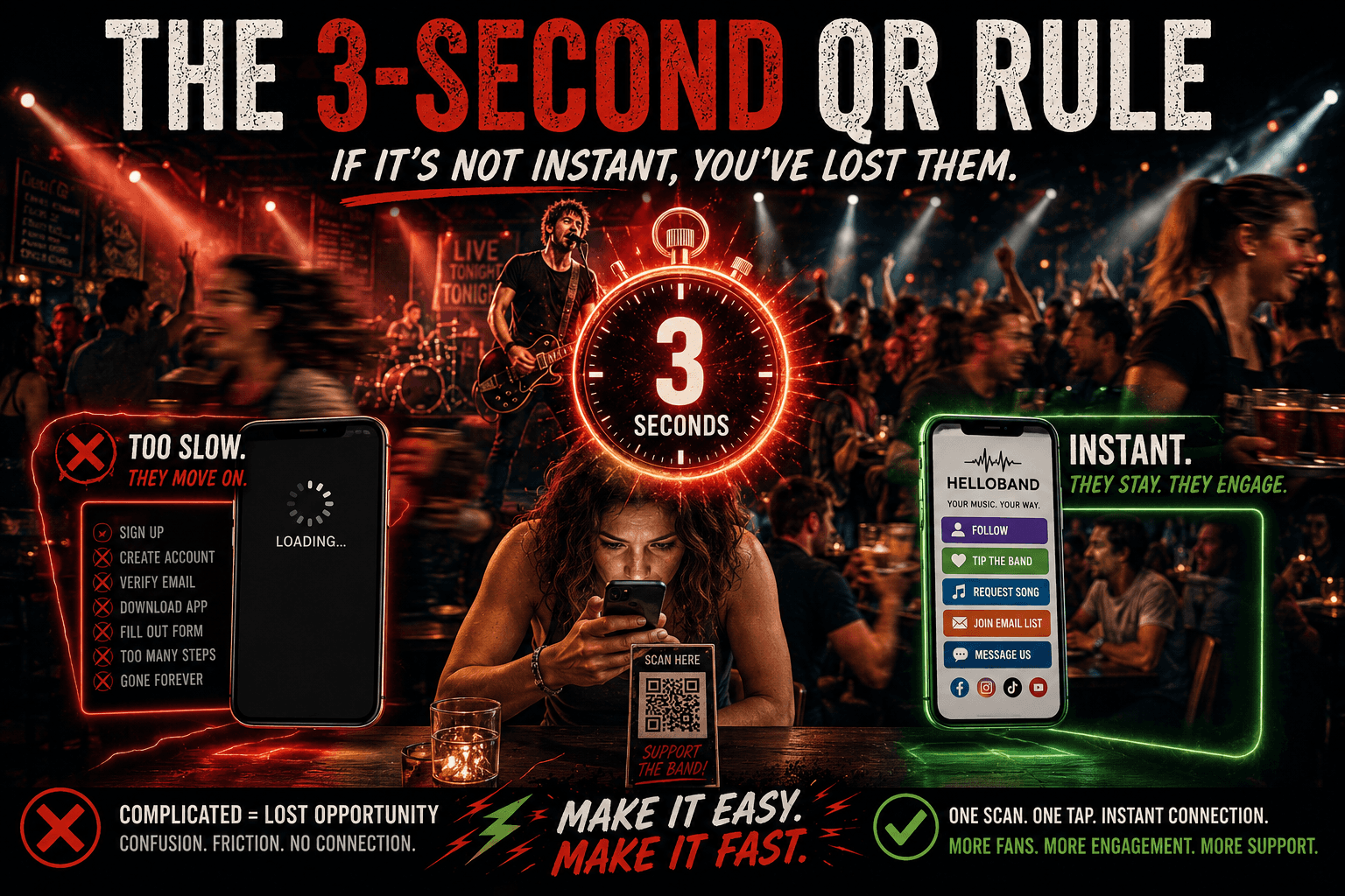 3 Second QR Rule