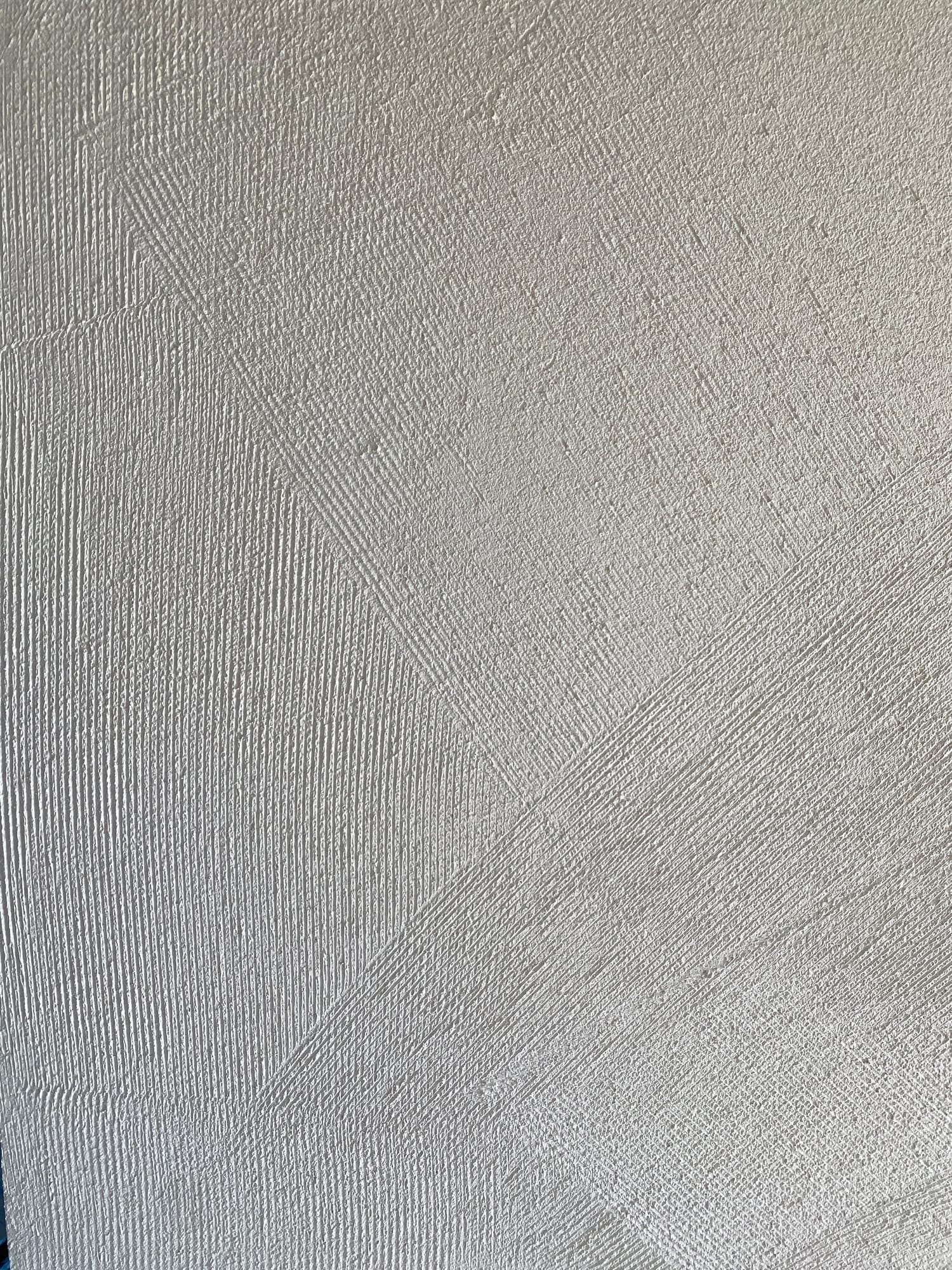 Finished hand-applied plaster texture