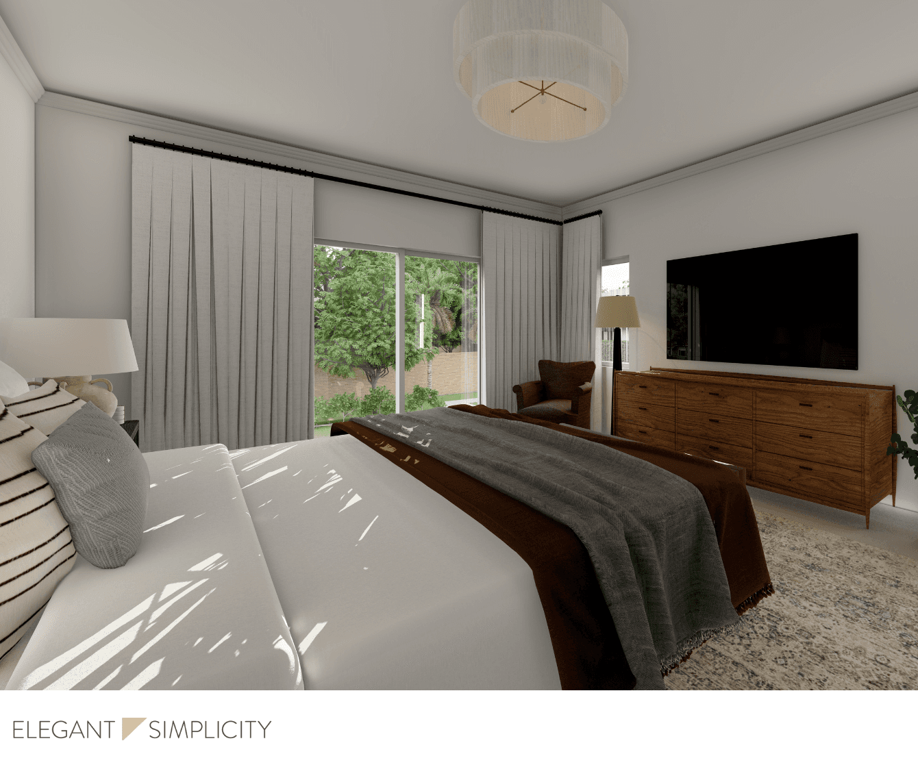 We’re so excited to share details from The Ravensdale House: Primary Bedroom — one of our favorite interior design + remodeling projects in Ravensdale, Washington. 