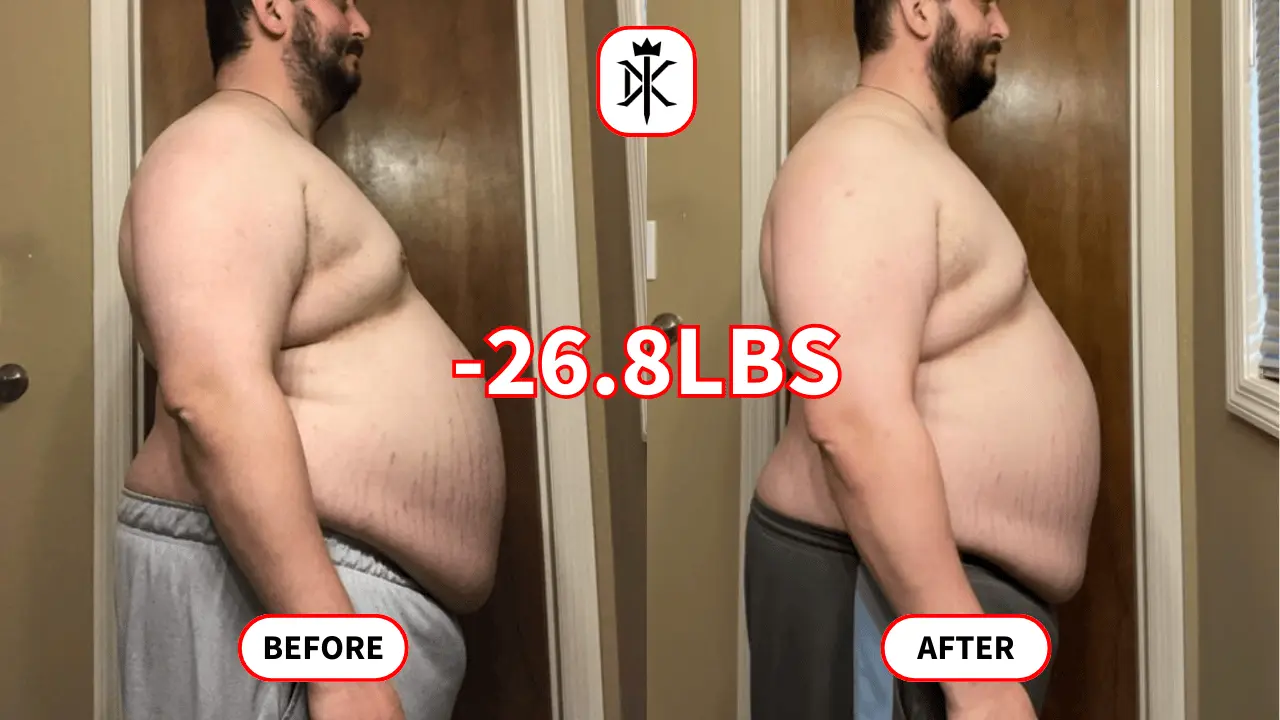  Default Kings Before and After Weight Loss Trasnformation Photo