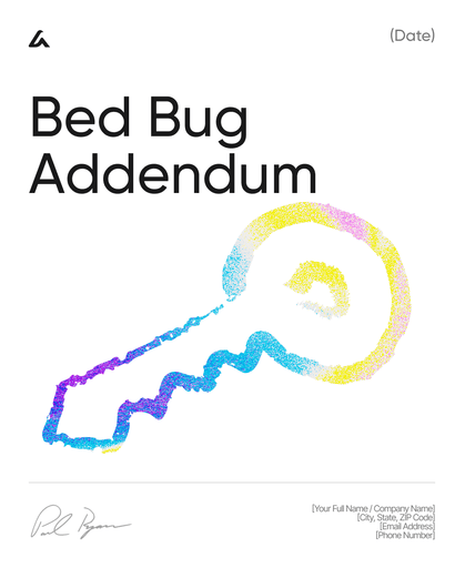 Bed Bug Addendum