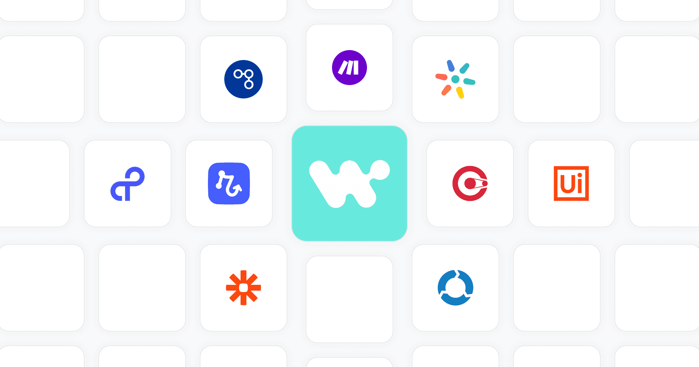 Icons of recommended apps