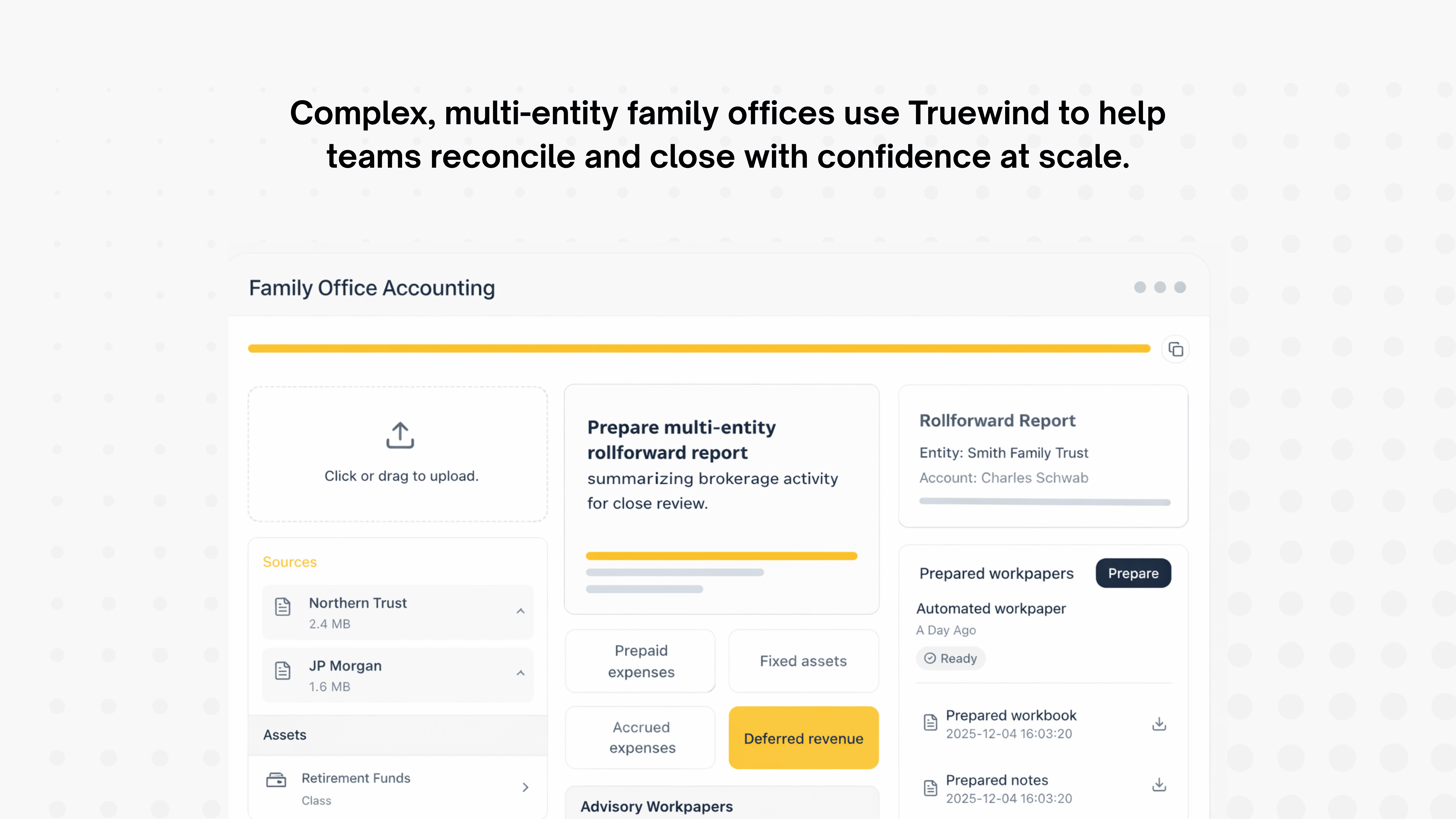 Truewind's Dashboard