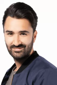 Portrait of a smiling man called David Williams