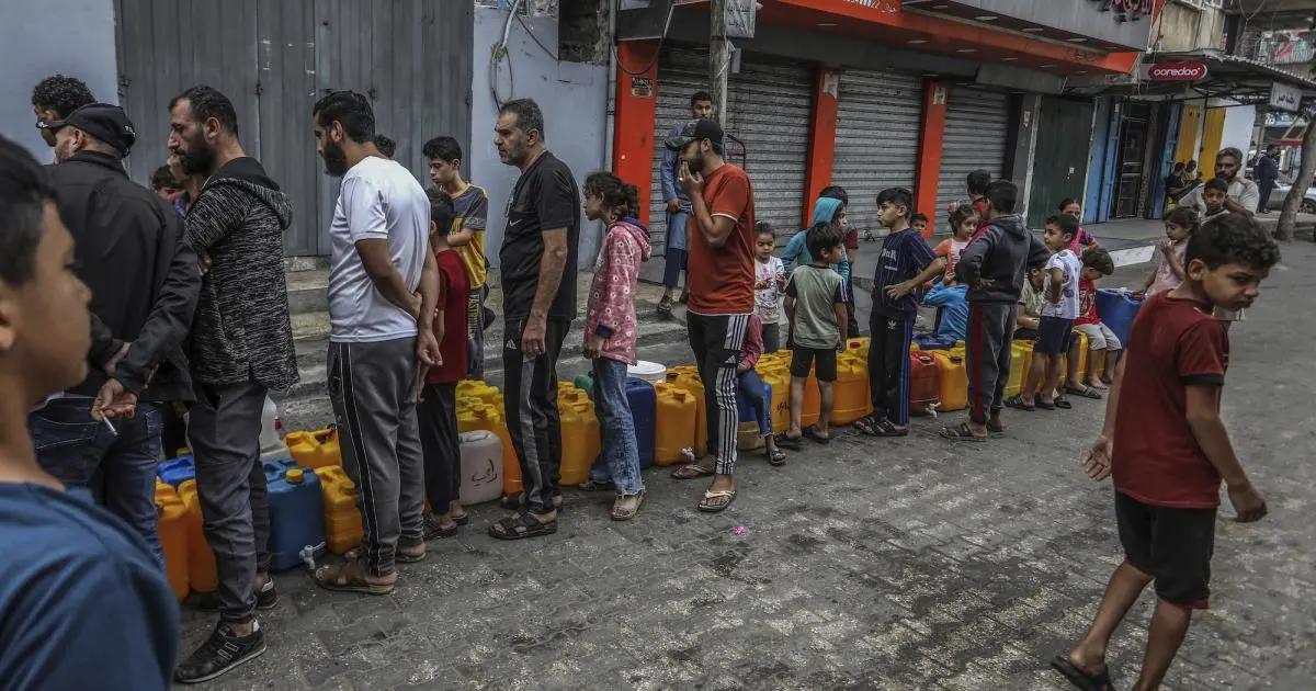 Waiting for water