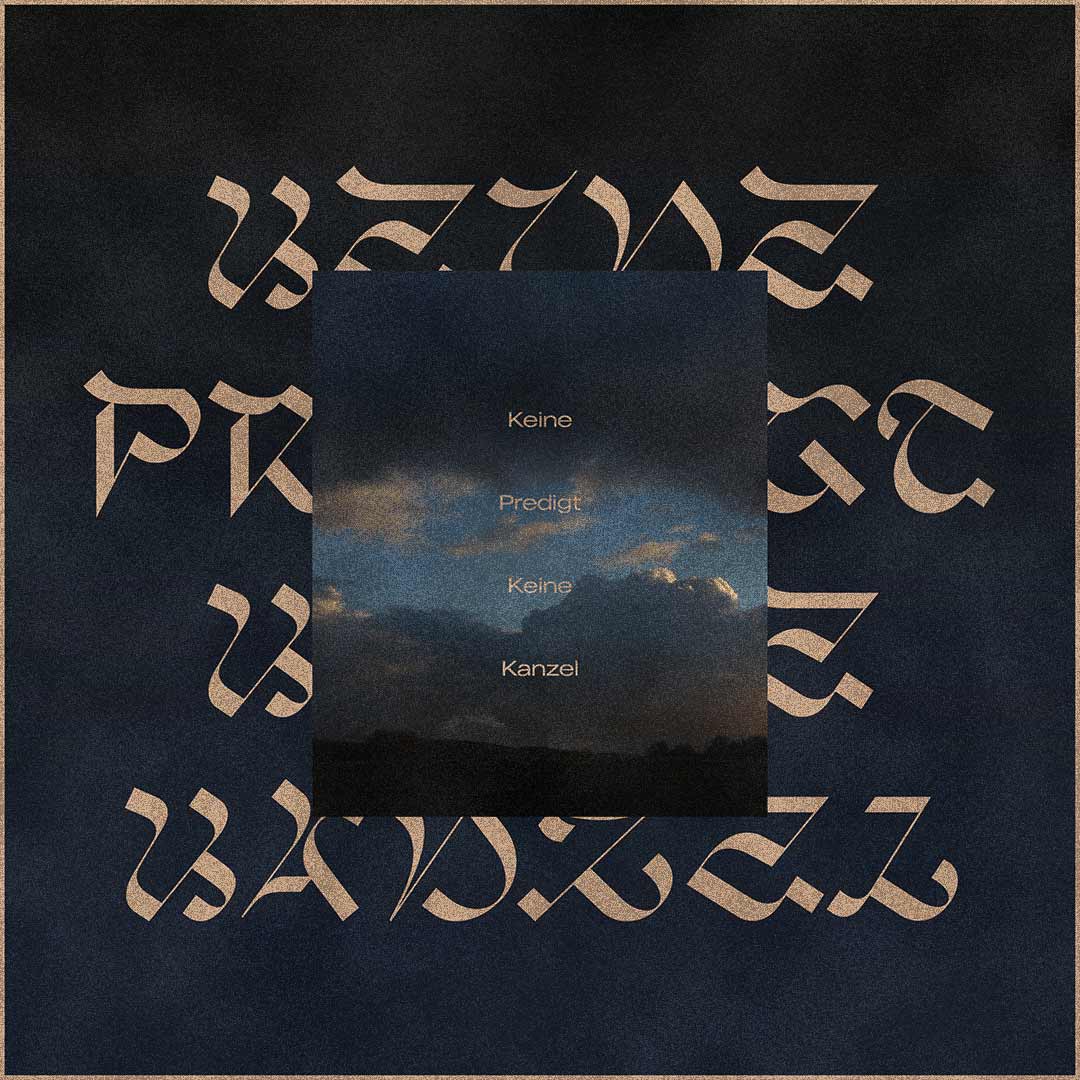 a melancholic image composition with some lines set in Unzyale in the background