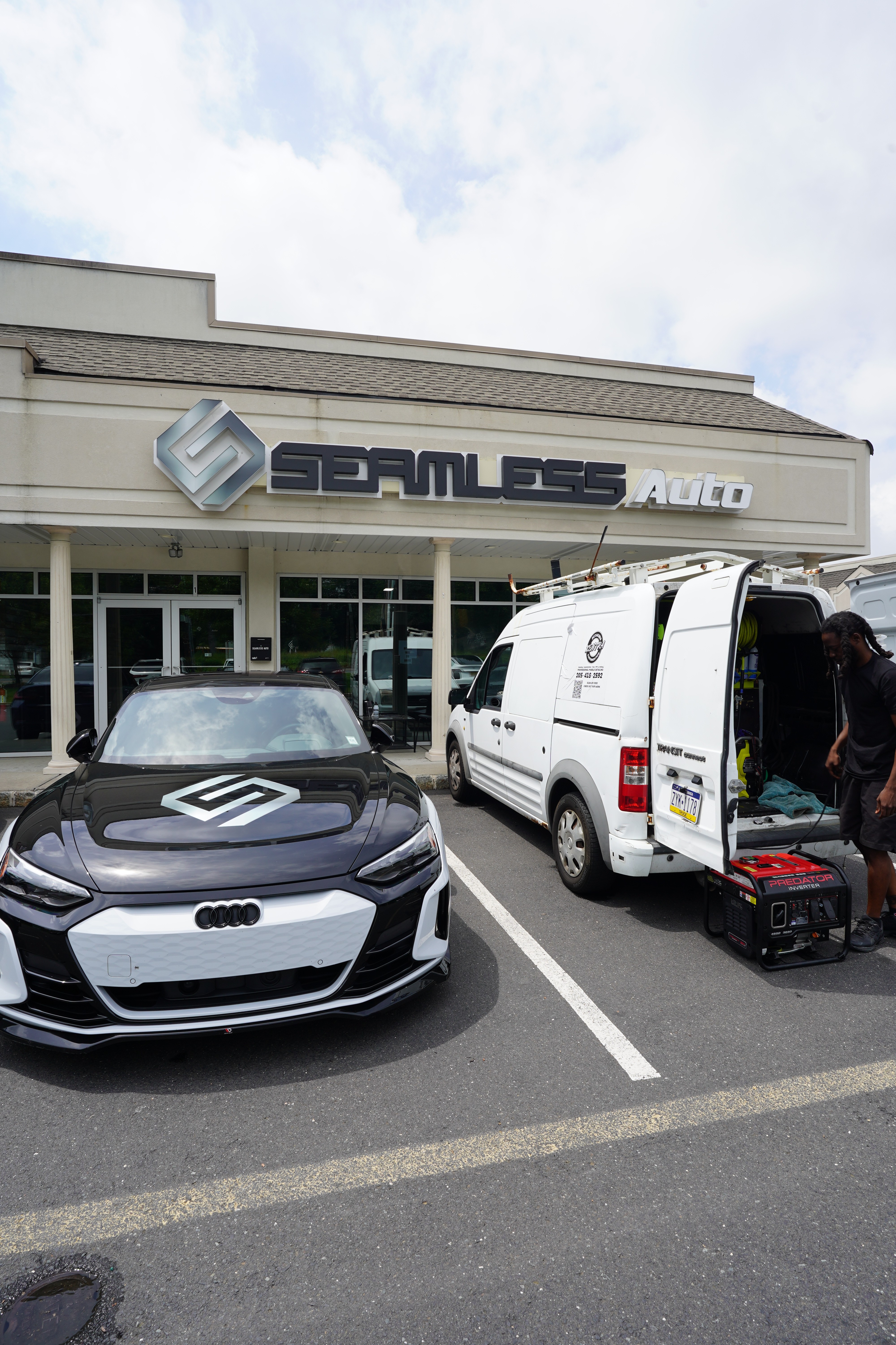 Commercial van exterior wash fleet detailing service New York