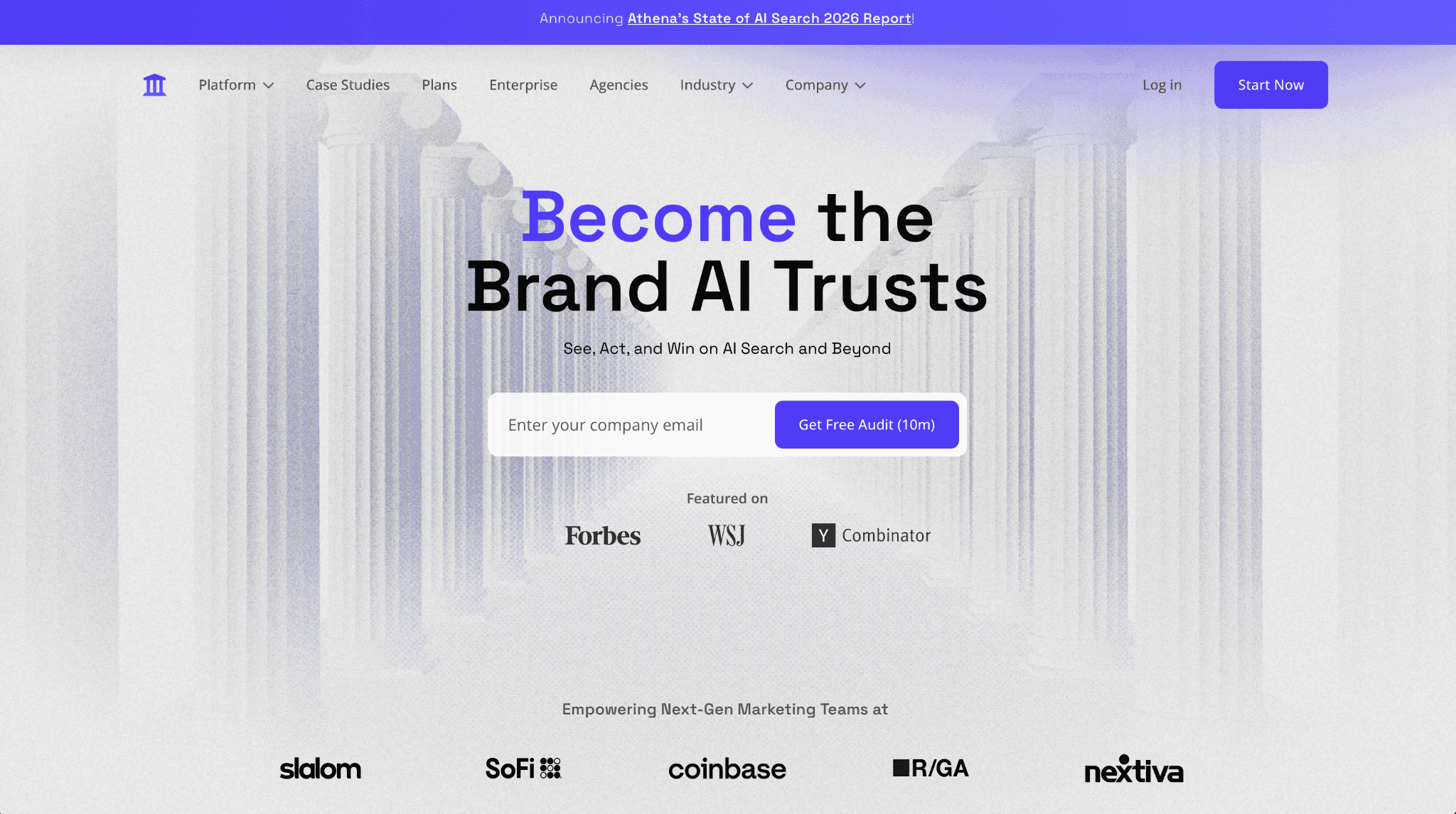 athena hq home page