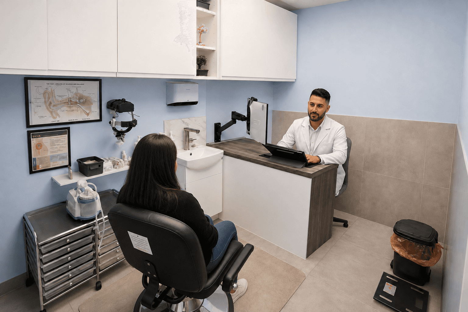 North Harrow Clinic consultation room