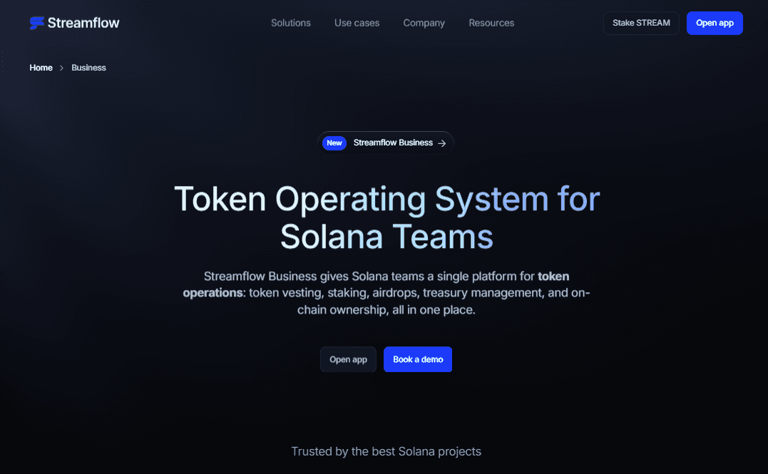 Streamflow Business Features Explained