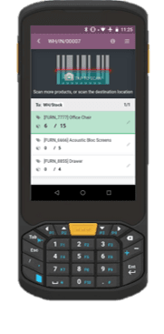 Odoo Barcode Tablet