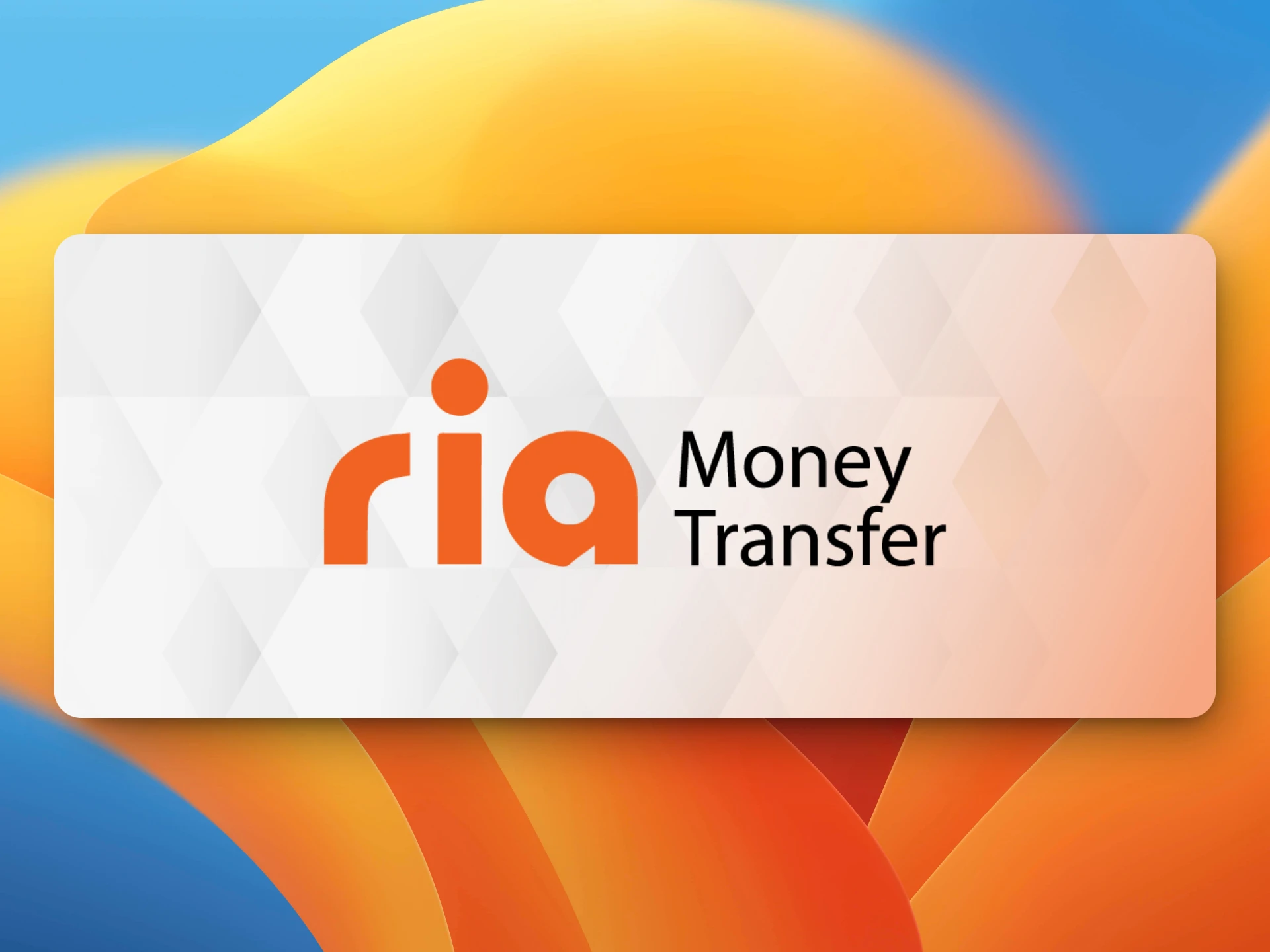 RIA Money Transfer