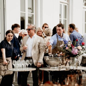 wall decorated with multiple paintings